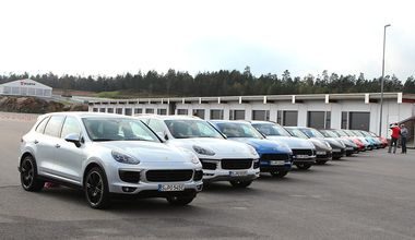 Porsche lineup